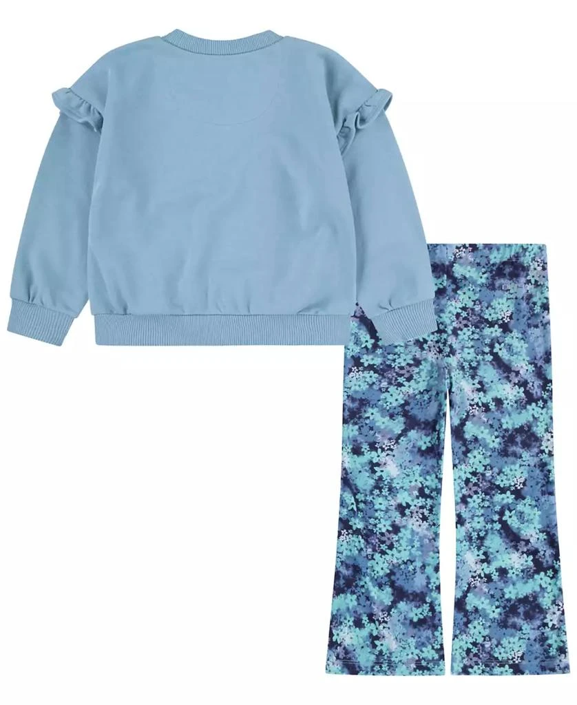 商品NIKE|Toddler Girls 2-Pc. Fresh Cut Ruffled Sweatshirt & Leggings Set,价格¥245,第2张图片详细描述