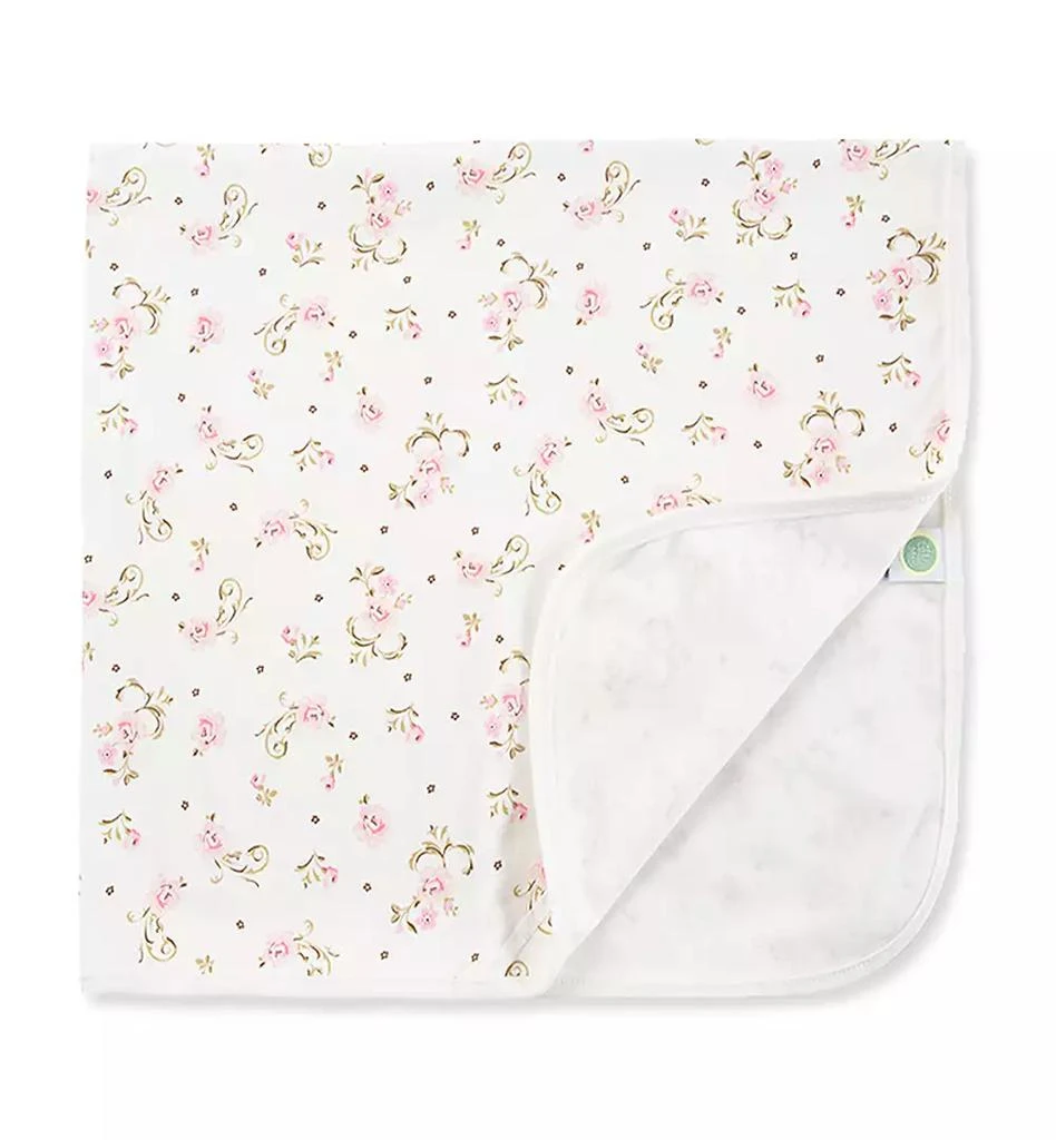 商品Little Me|Baby Girls Sweet Vintage Rose Print Blanket,价格¥96,第1张图片