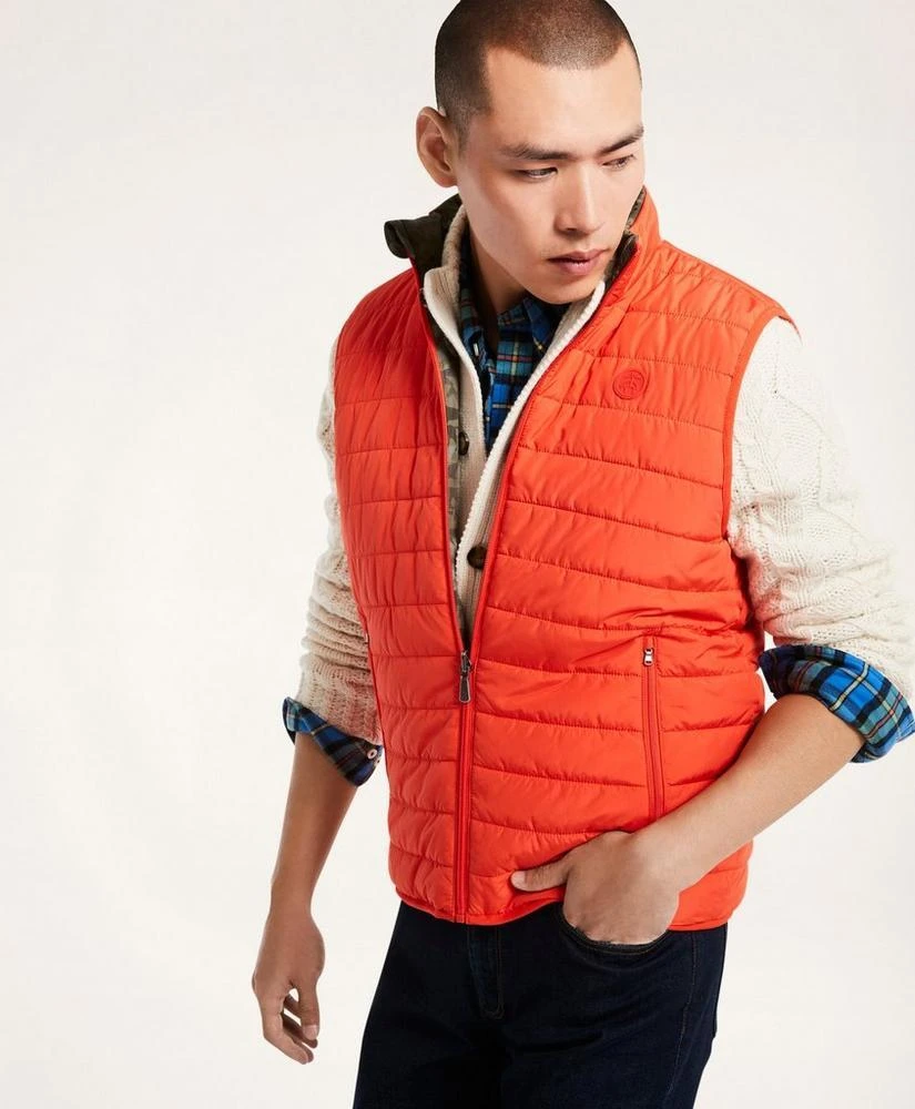 商品Brooks Brothers|Camo Reversible Quilted Puffer Vest,价格¥245,第2张图片详细描述