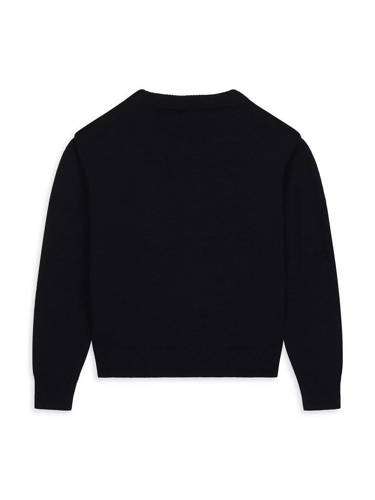 商品Dolce & Gabbana|Little Girl's & Girl's Forever Wool Crewneck Sweater,价格¥4836,第3张图片详细描述