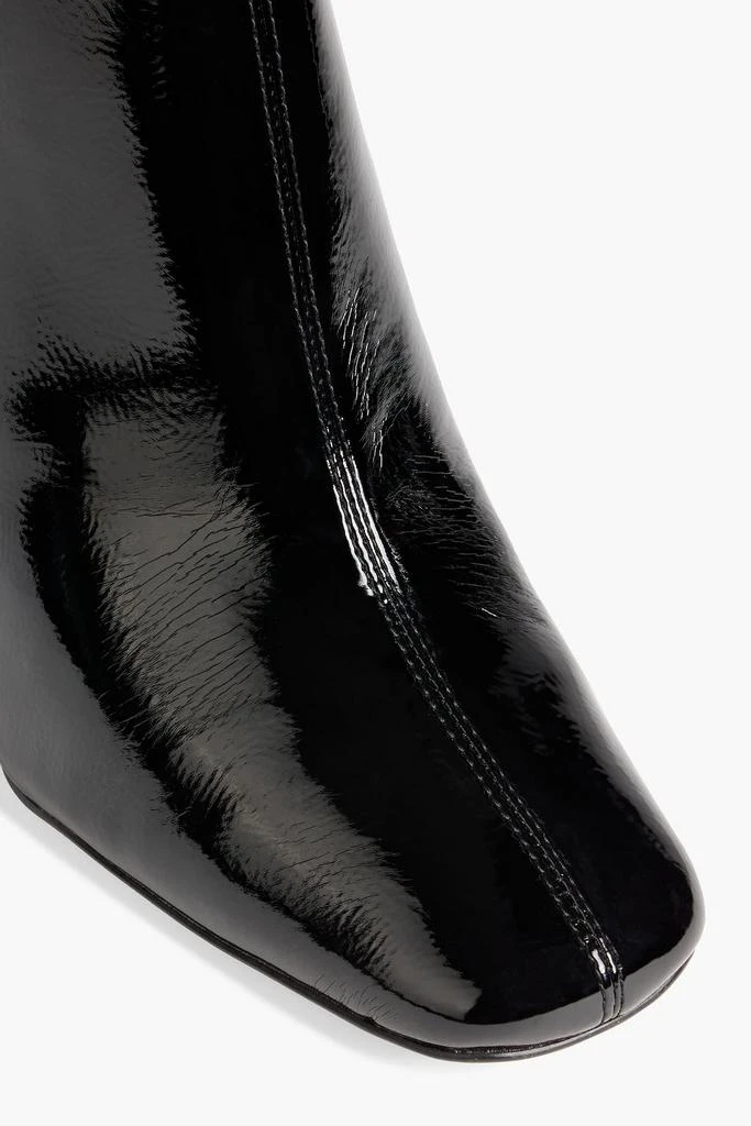 商品Sam Edelman|Codie faux patent-leather ankle boots,价格¥386,第4张图片详细描述