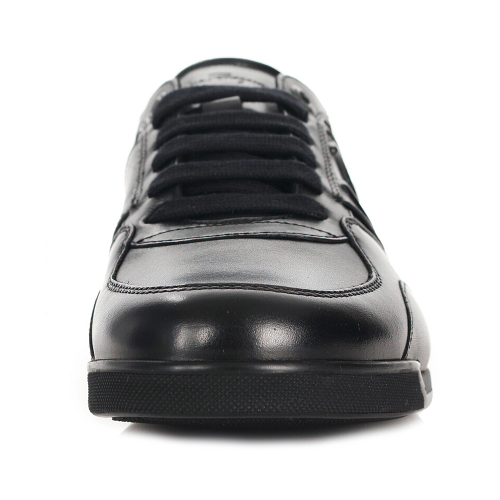 SALVATORE FERRAGAMO 男黑色男士系带鞋 0588185商品第2张图片规格展示