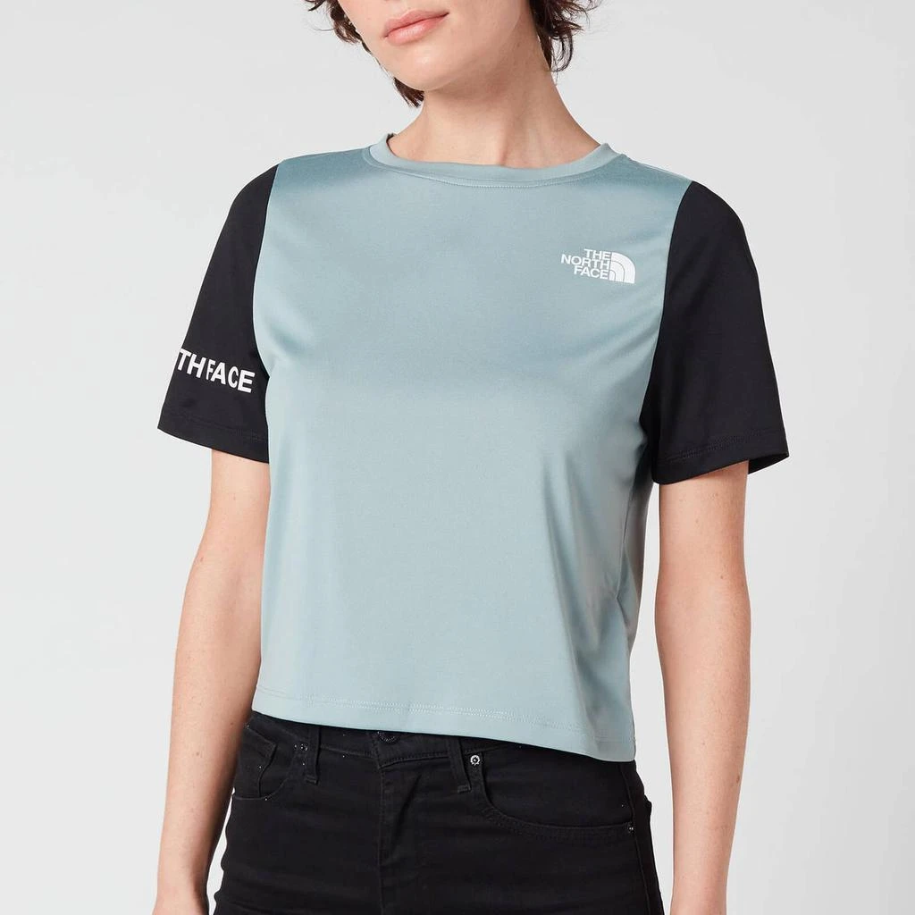 商品The North Face|The North Face Women's Women’s Ma T-Shirt - Green/Black,价格¥86,第1张图片