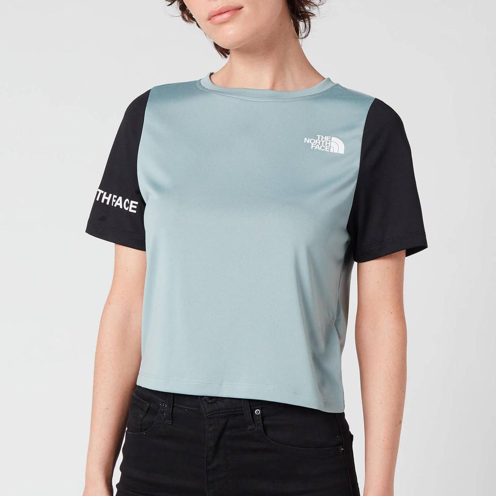 商品The North Face|The North Face Women's Women’s Ma T-Shirt - Green/Black,价格¥113,第1张图片