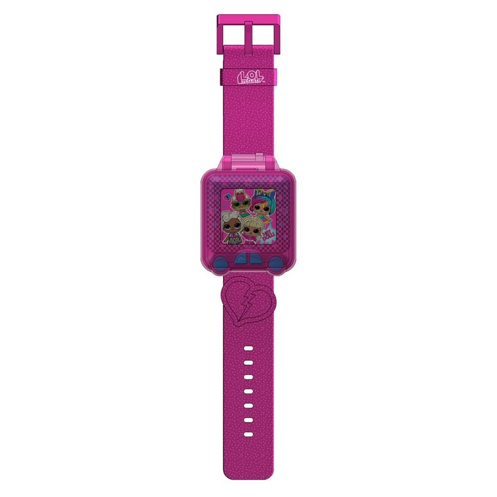 商品LOL Surprise!|LOL Surprise Kid's Educational Learning Pink Silicone Strap Watch, 40mm,价格¥150,第1张图片