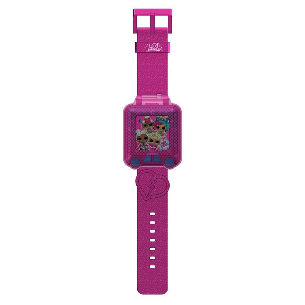 商品LOL Surprise!|LOL Surprise Kid's Educational Learning Pink Silicone Strap Watch, 40mm,价格¥147,第1张图片