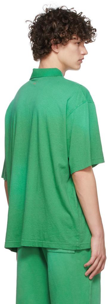 商品Acne Studios|Green Cotton Polo,价格¥684,第5张图片详细描述