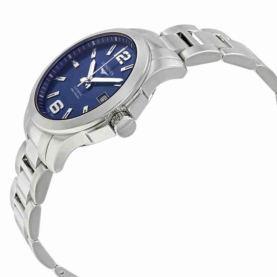 Longines Conquest Automatic Blue Dial Mens 39mm Watch L3.776.4.99.6商品第2张图片规格展示