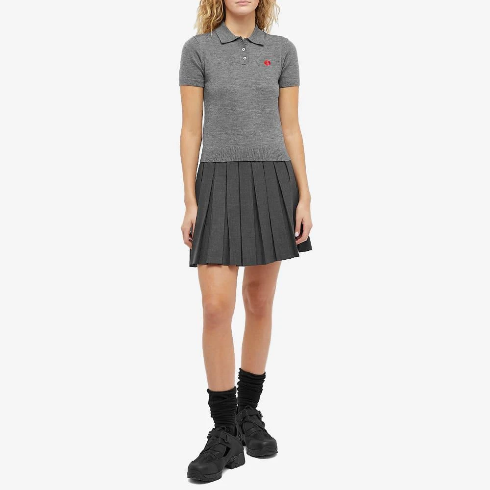 商品Sandy Liang|Sandy Liang Short Sleeve Favs Knit Polo,价格¥3056,第5张图片详细描述