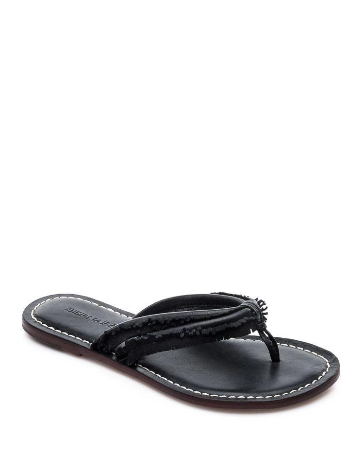 商品Bernardo|Women's Miami Fringe Thong Sandals,价格¥898,第1张图片