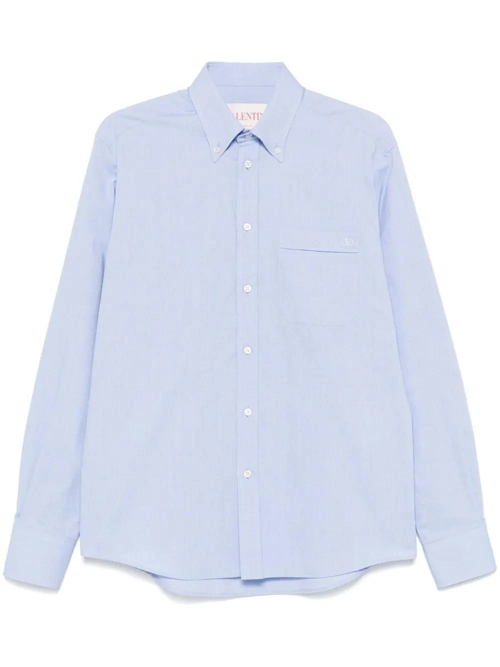 商品Valentino|Valentino 男士衬衫 6V0ABS80ATHCZV 浅蓝色,价格¥4443,第1张图片