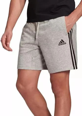 商品Adidas|Essentials 3 Stripe French Terry Shorts,价格¥90,第1张图片