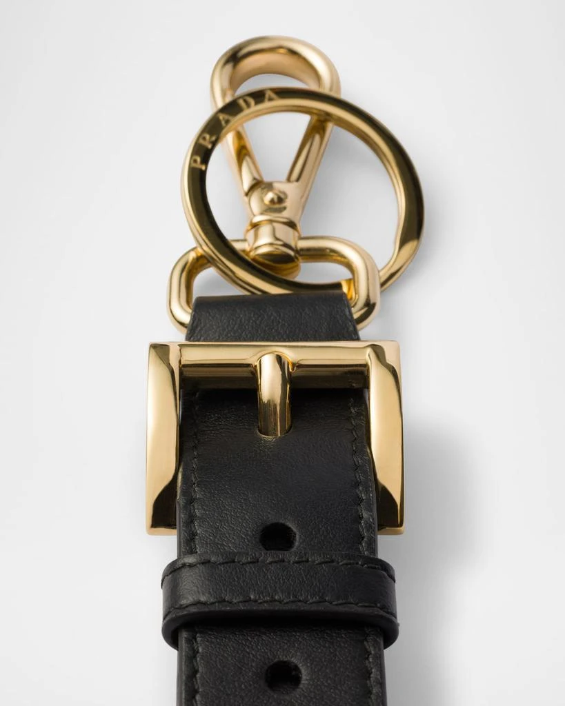 商品Prada|Leather Key Ring,价格¥3776,第3张图片详细描述