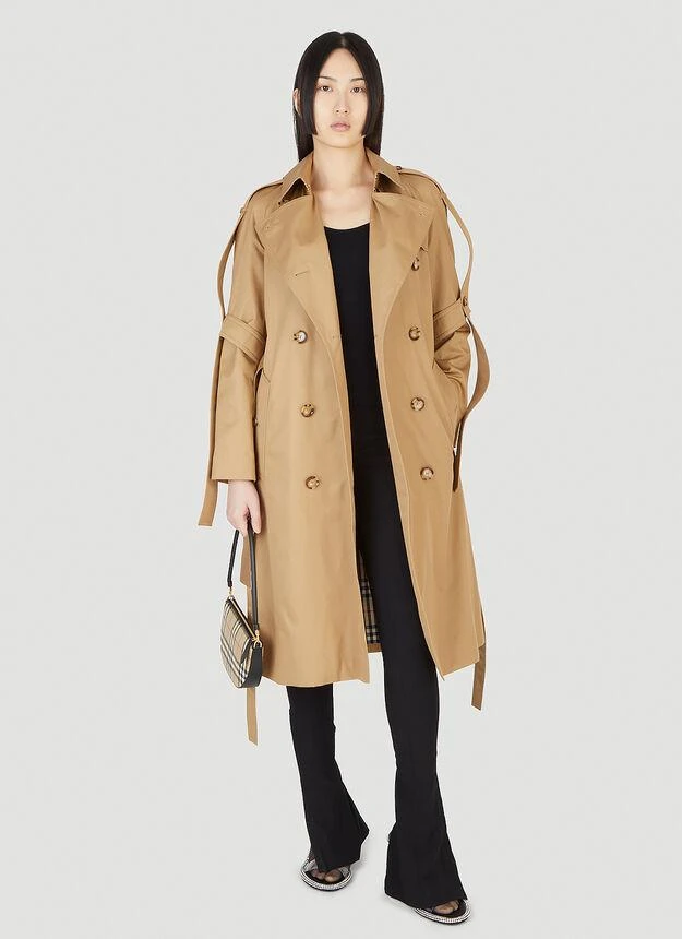 商品Burberry|Bramber Coat in Beige,价格¥26044,第2张图片详细描述