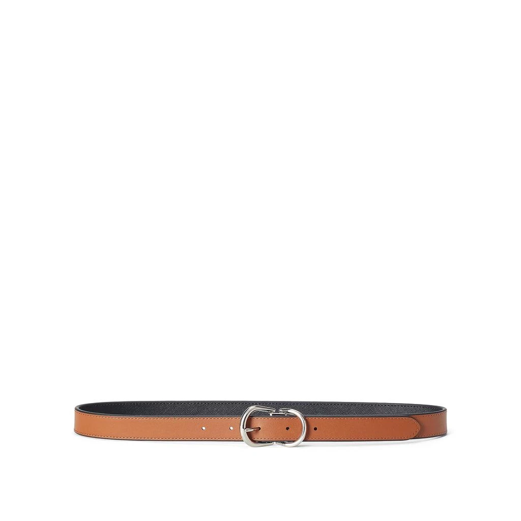 商品Ralph Lauren|Reversible Crosshatch Leather Belt,价格¥441,第3张图片详细描述