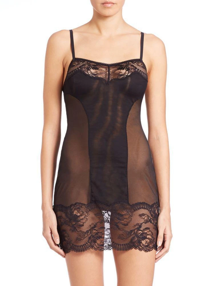 商品La Perla|Begonia Lace Chemise,价格¥794,第3张图片详细描述