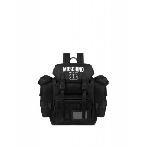 商品Moschino|Double Smiley® Logo Nylon Backpack,价格¥8969,第1张图片