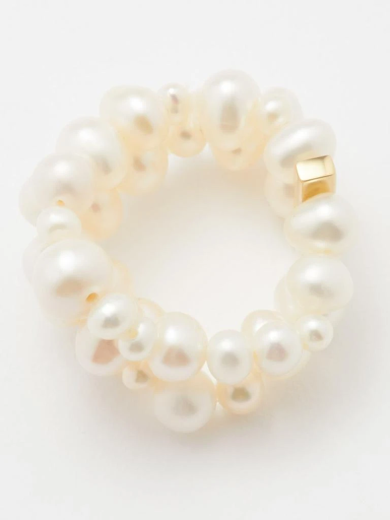 商品Completedworks|Freshwater pearl & 14kt gold-vermeil ring,价格¥1167,第4张图片详细描述