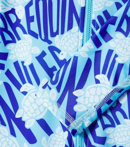 商品Vilebrequin Kids|Guppy印花防晒连体泳衣,价格¥1606,第3张图片详细描述
