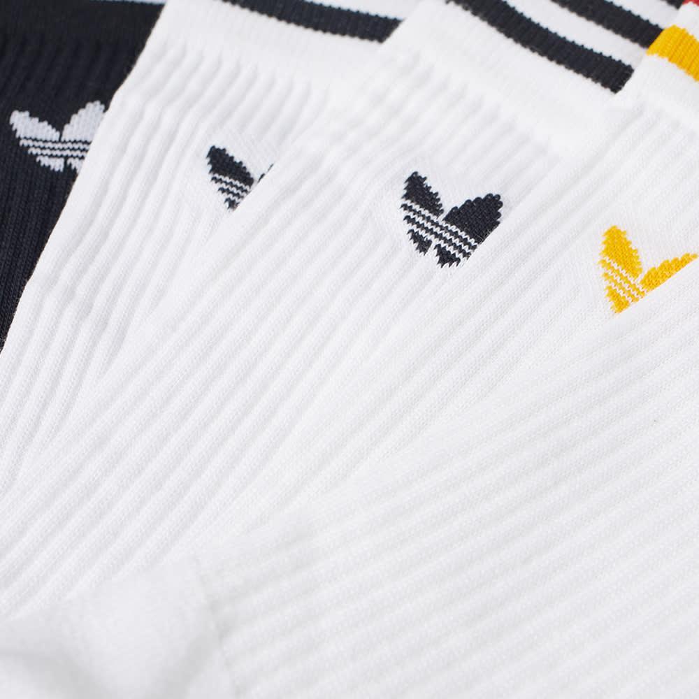 商品Adidas|Adidas Solid Crew Sock - 3 Pack,价格¥143,第4张图片详细描述