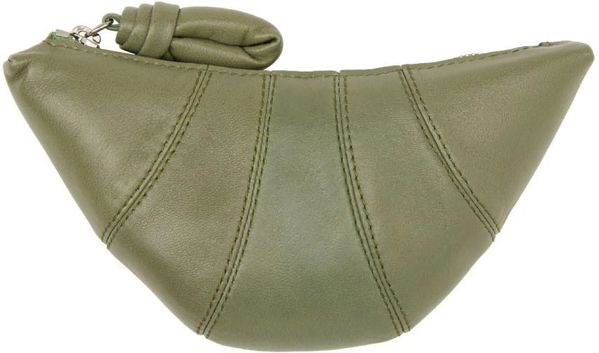 商品Lemaire|Green Croissant Coin Pouch,价格¥1495,第1张图片