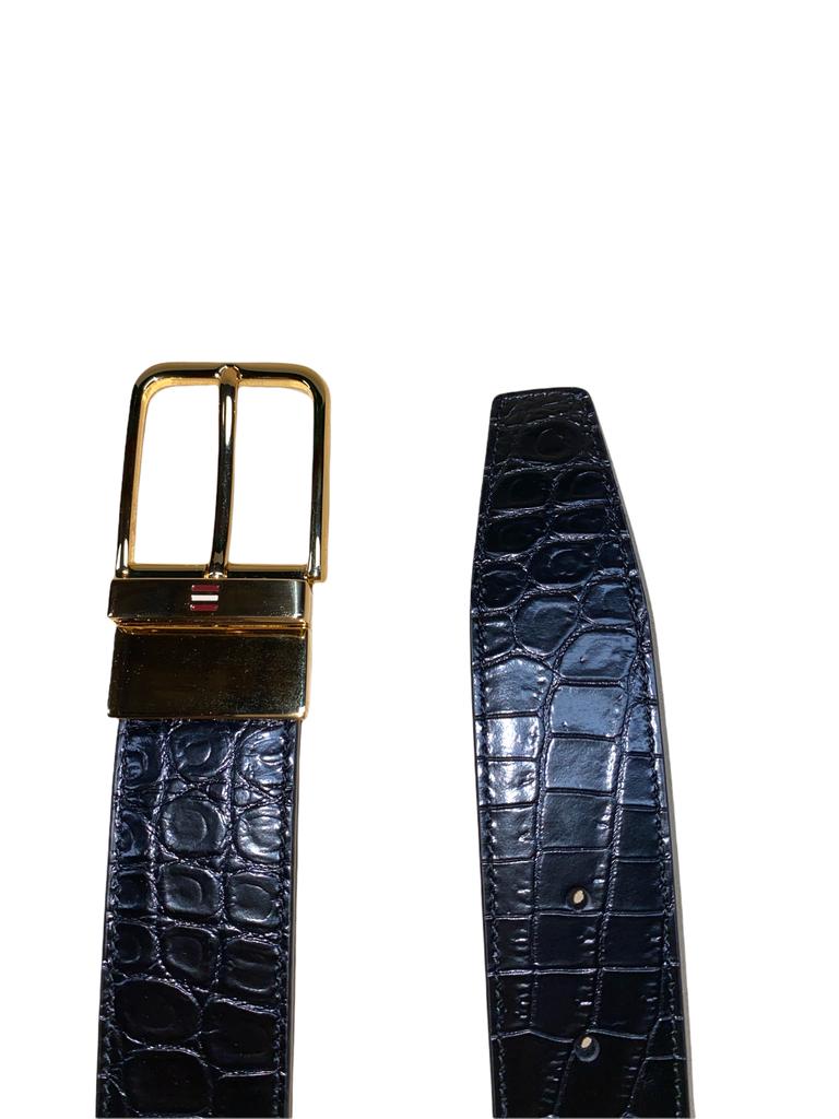NEW Bally Arkin Men's 6232241 Black Leather 110cm Belt MSRP商品第2张图片规格展示