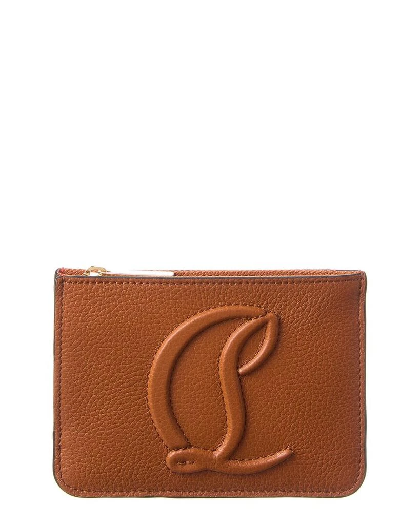 商品Christian Louboutin|Christian Louboutin By My Side Leather Card Case,价格¥2813,第1张图片
