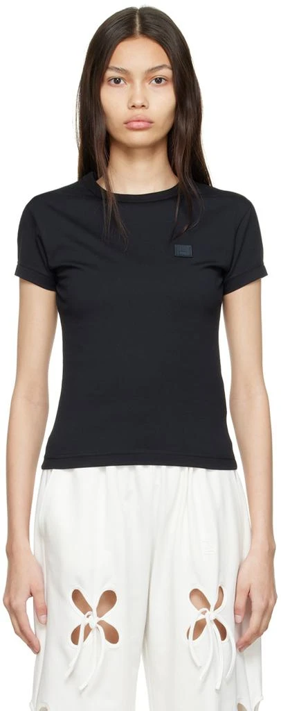 商品Acne Studios|黑色有机棉 T 恤,价格¥1149,第1张图片