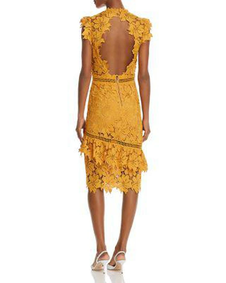商品SAYLOR|Asymmetric Lace Dress,价格¥1983,第2张图片详细描述