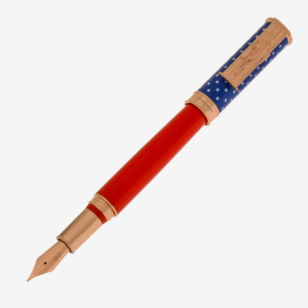 商品Montegrappa|Montegrappa DC Comics Heroes and Villains Wonder Woman Fountain Pen (F) ISDCW2PU,价格¥1912,第1张图片