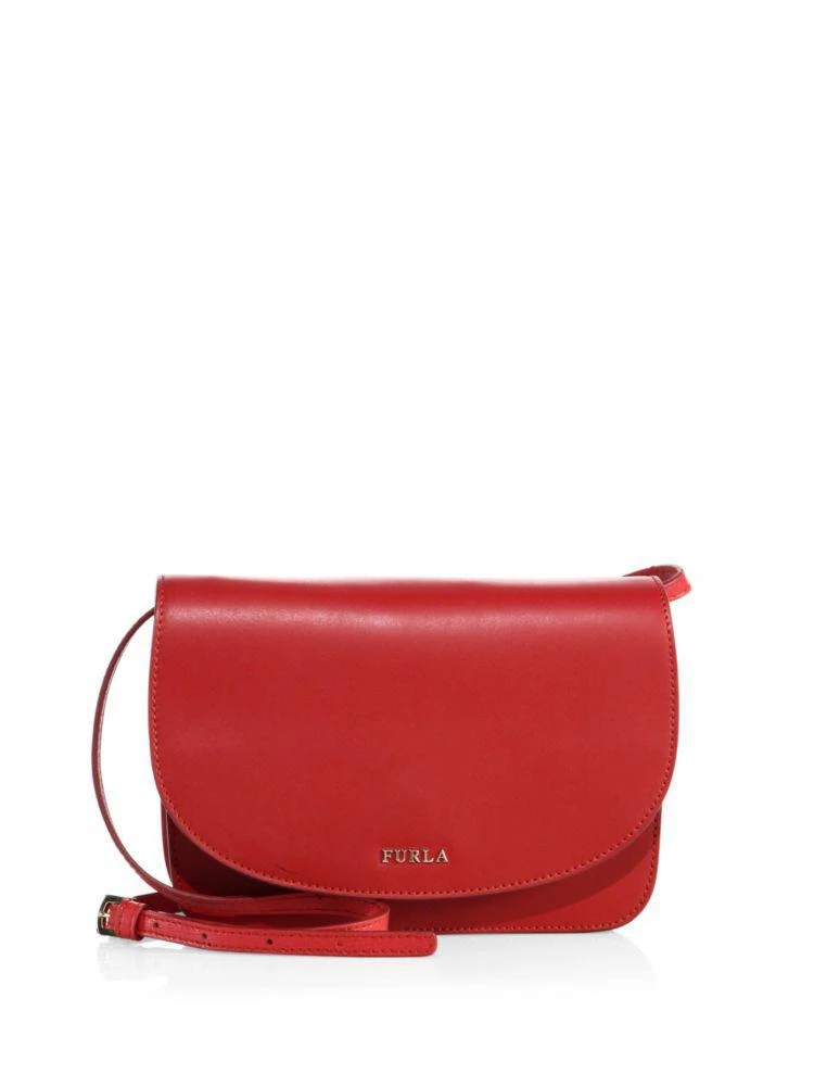 商品Furla|Aurora Leather Crossbody Pouch,价格¥1258,第1张图片