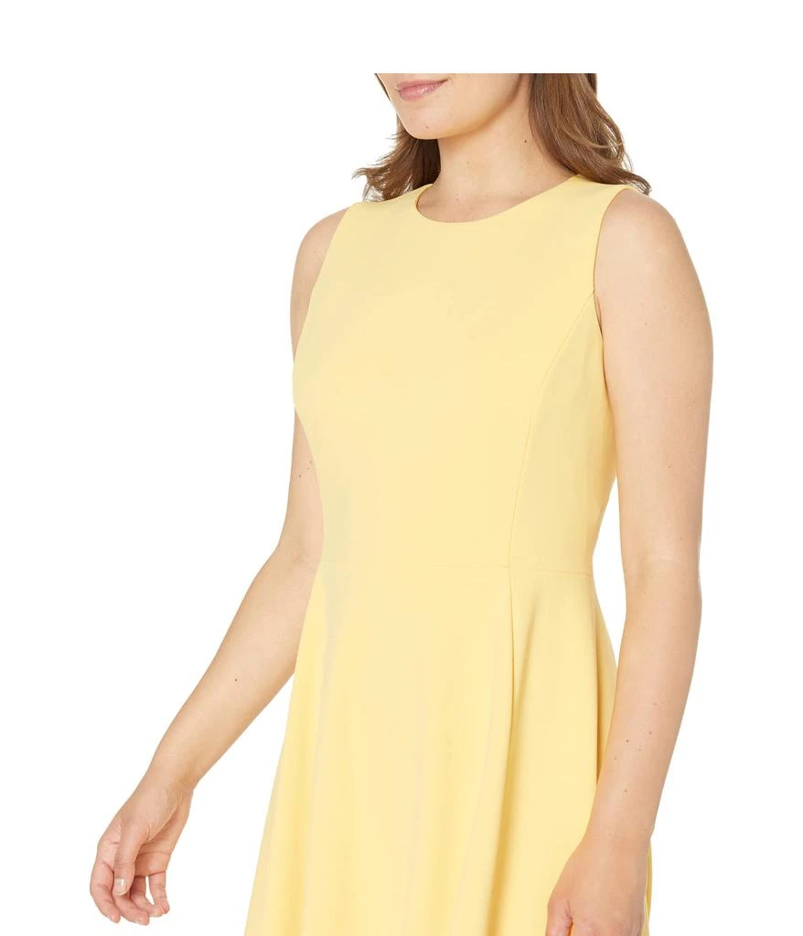 商品Ralph Lauren|Crepe Fit-and-Flare Dress,价格¥334,第3张图片详细描述