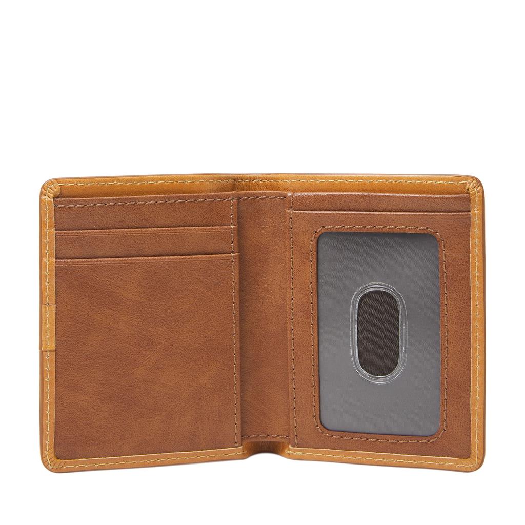 Fossil Men's Mykel Leather Front Pocket Wallet-Bifold商品第2张图片规格展示
