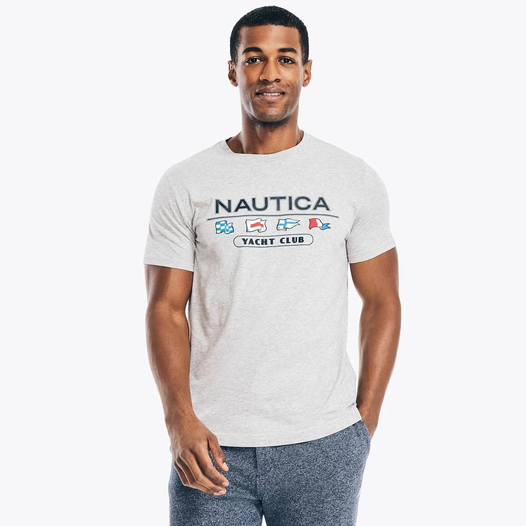 商品Nautica|Nautica Mens Yacht Club Graphic T-Shirt,价格¥72,第4张图片详细描述