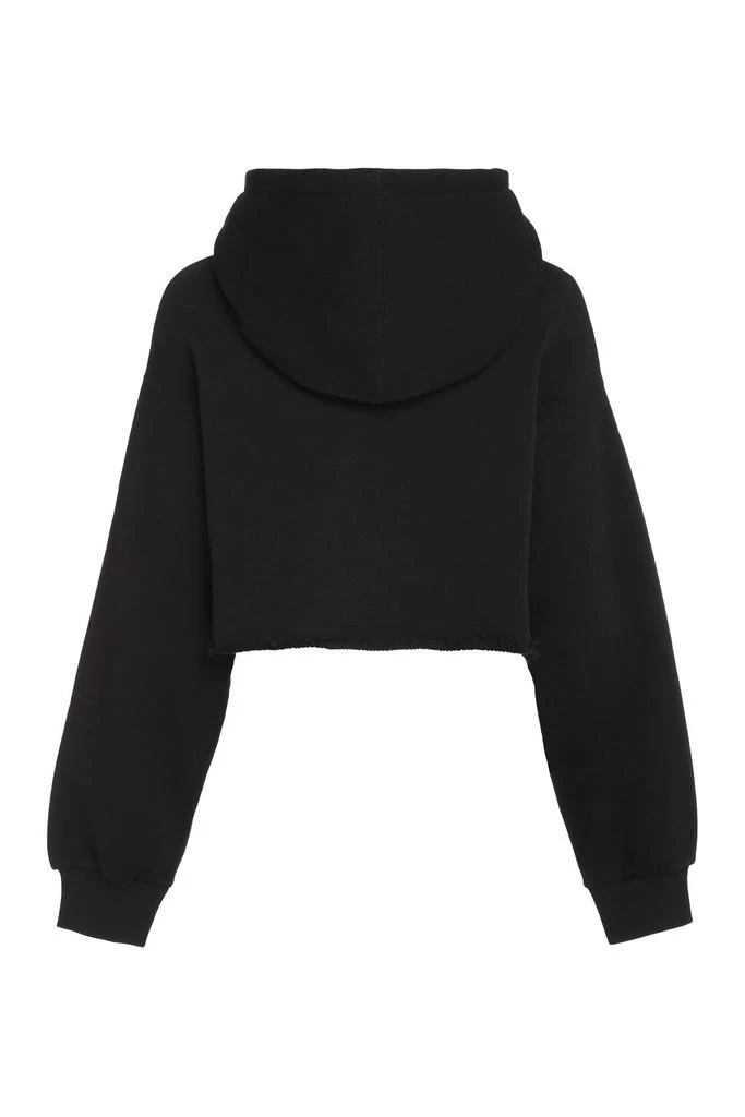 商品Gucci|Gucci Sequin Embellishment Cropped Hoodie,价格¥6230,第2张图片详细描述