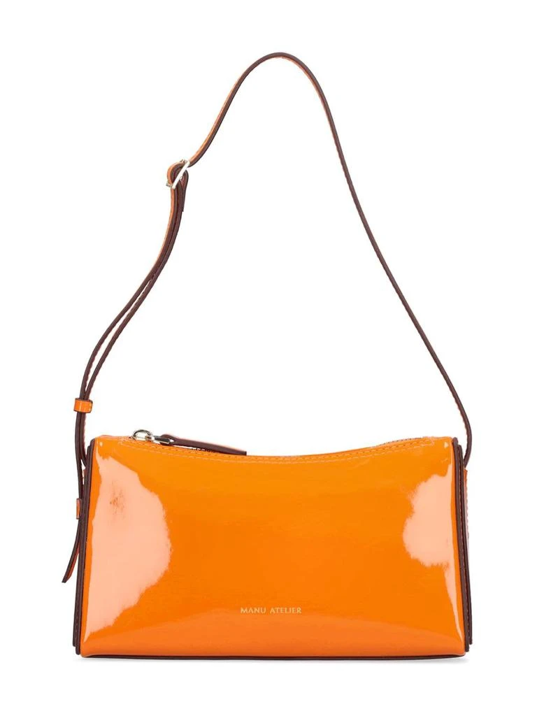 商品Manu Atelier|Mini Prism Patent Leather Shoulder Bag,价格¥1492,第1张图片