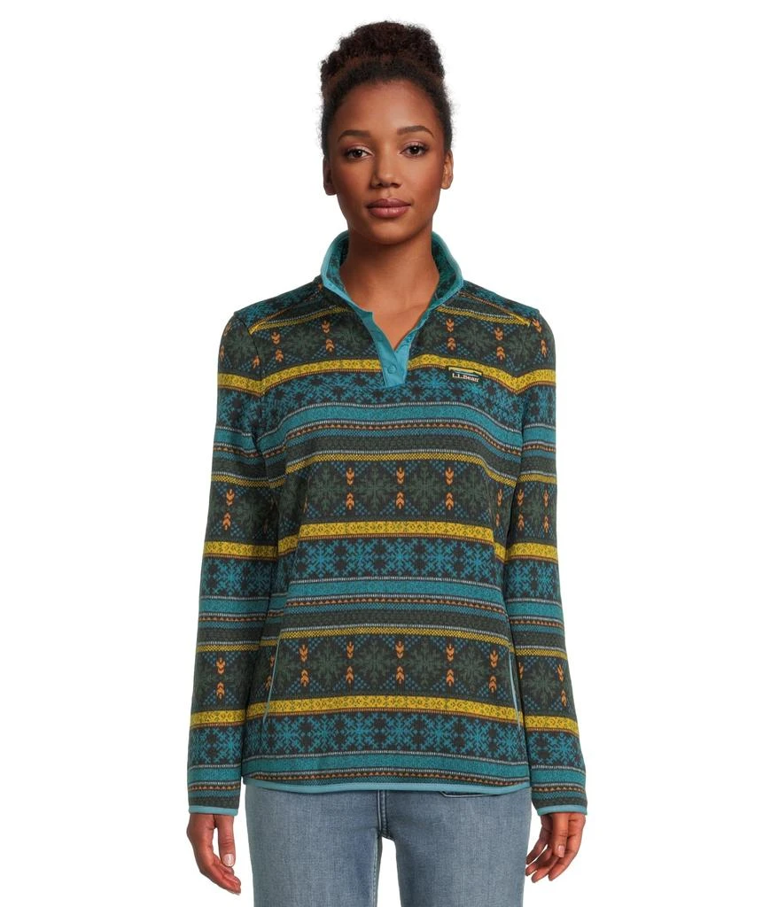 商品L.L.BEAN|Sweater Fleece Pullover Print,价格¥640,第1张图片