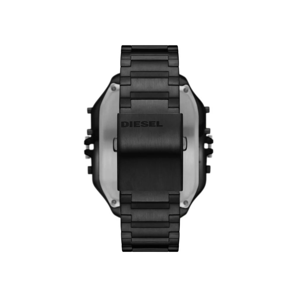 商品Diesel|Men's 2005 Ana-Digi Black-Tone Stainless Steel Watch 51mm,价格¥2372,第3张图片详细描述