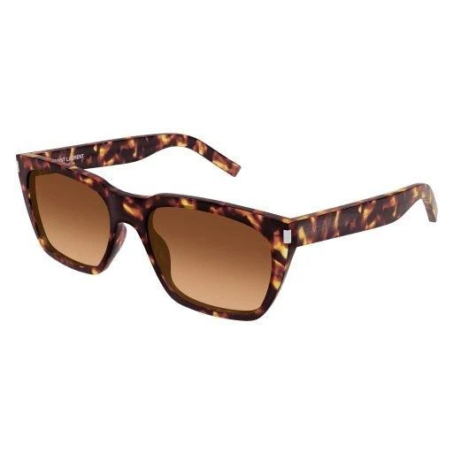 商品Yves Saint Laurent|Saint Laurent Eyewear Square Frame Sunglasses,价格¥1907,第2张图片详细描述