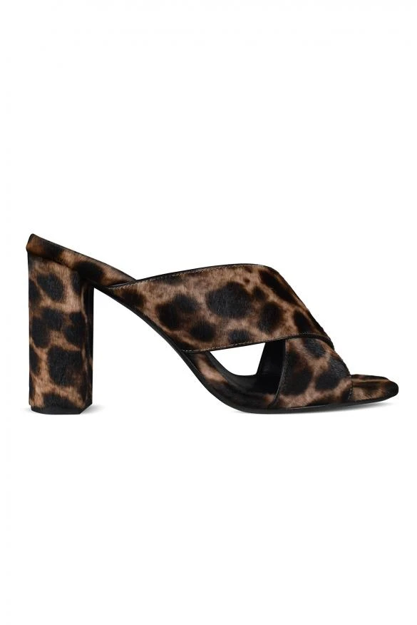 商品Yves Saint Laurent|Luxury women's shoes loulou saint laurent mules in foal,价格¥6090,第1张图片
