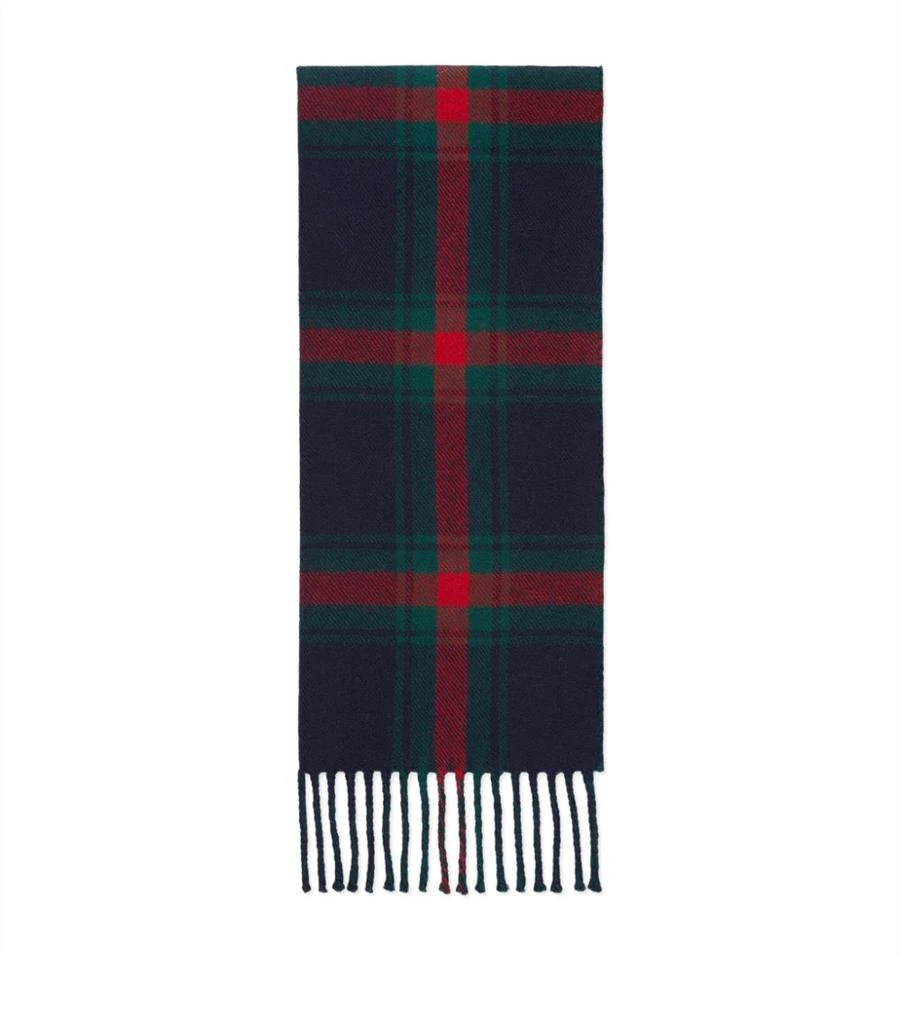 商品Gucci|Wool Reversible GG Tartan Scarf,价格¥3429,第1张图片