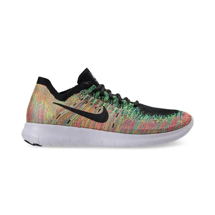 商品NIKE|Men's Free Run Flyknit 2017 Running Sneakers from Finish Line,价格¥510,第2张图片详细描述