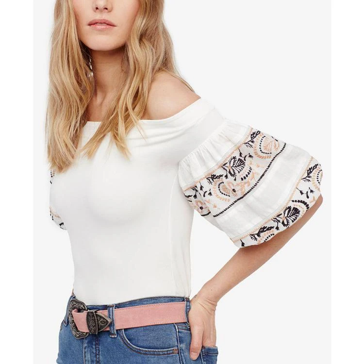 商品Free People|Rock With It Off-The-Shoulder Top,价格¥165,第1张图片