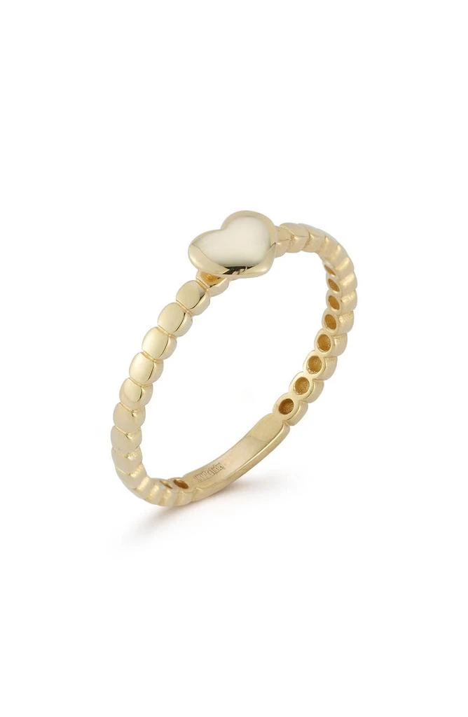 商品Ember Fine Jewelry|14K Gold Heart Ring,价格¥1706,第1张图片