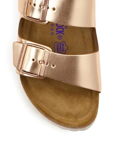商品Birkenstock|Arizona Metallic Leather Sandals,价格¥1017,第3张图片详细描述
