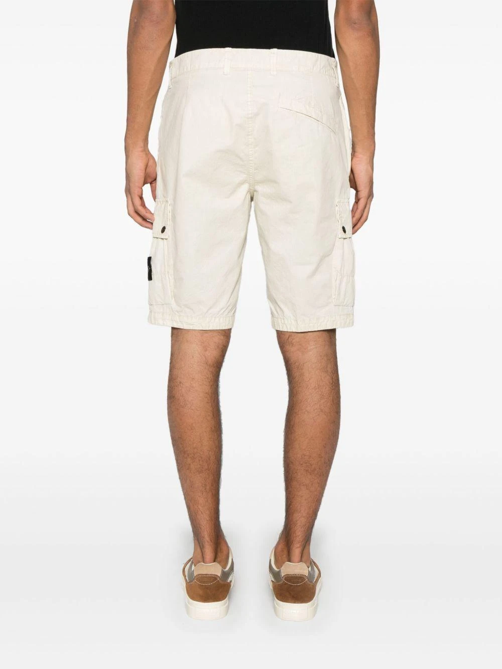 商品Stone Island|Stone Island 男士休闲裤 K1S15L100011S00WAV0195 浅棕色,价格¥2377,第3张图片详细描述