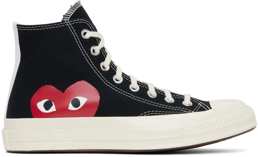 商品Comme des Garcons|Black Converse Edition Chuck 70 High Top Sneakers,价格¥1030,第1张图片