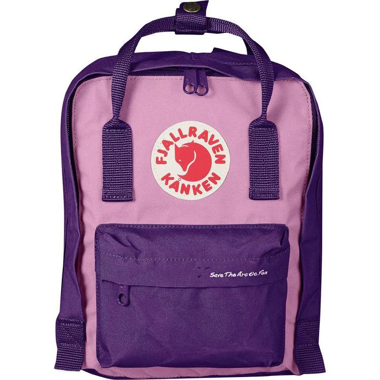 商品Fjällräven|Save the Arctic Fox Kanken Mini - 430cu in - Kids' 北极狐儿童款双肩背包,价格¥521,第1张图片