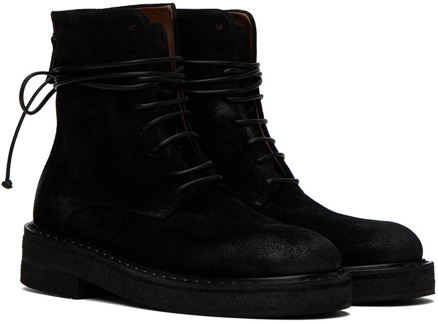 商品Marsèll|SSENSE Exclusive Black Parrucca Boots,价格¥2906,第4张图片详细描述