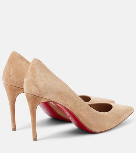 商品Christian Louboutin|Kate 85绒面革高跟鞋,价格¥7863,第2张图片详细描述